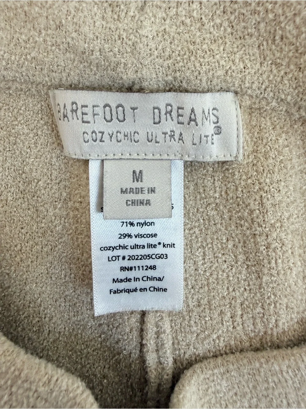 Barefoot Dreams CozyChic Ultra Lite Knit Joggers Women's Medium Comfort Cozy